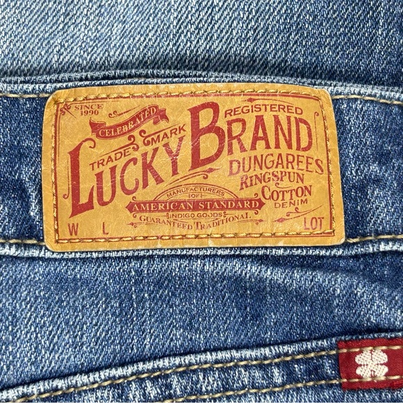 Lucky Brand Summer Sweet N Low Crop Jeans Size 6/28 Women's - Picture 10 of 13
